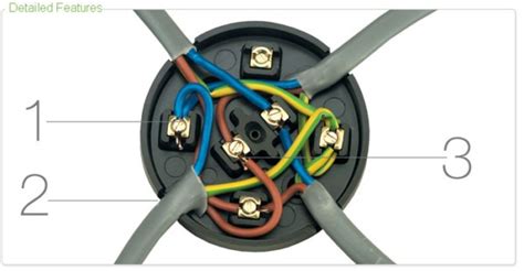 3 way round junction box|3 terminal junction box wiring.